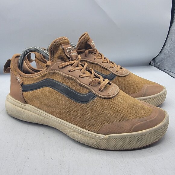Vans UltraRange AC Chipmunk Mens Size 7.5 Brown Skateboard Shoes Casual Walking - Picture 1 of 13